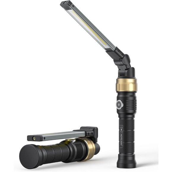 Other - Rechaegeable Work Light, 5000mAh Magnetic flashlight with 360° Rotate Foldable D